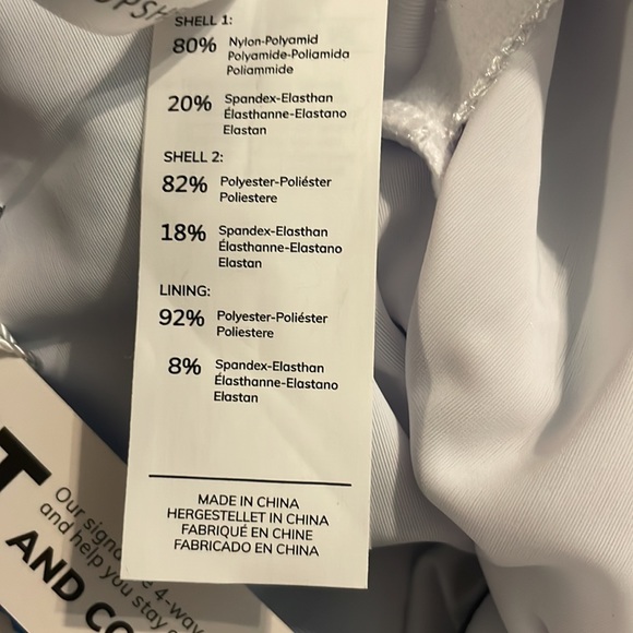 CUPSHE One Piece Blue Swimsuit Wrap Color Block with Tie Size Medium - Picture 15 of 16